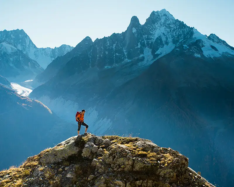 Person on Hike